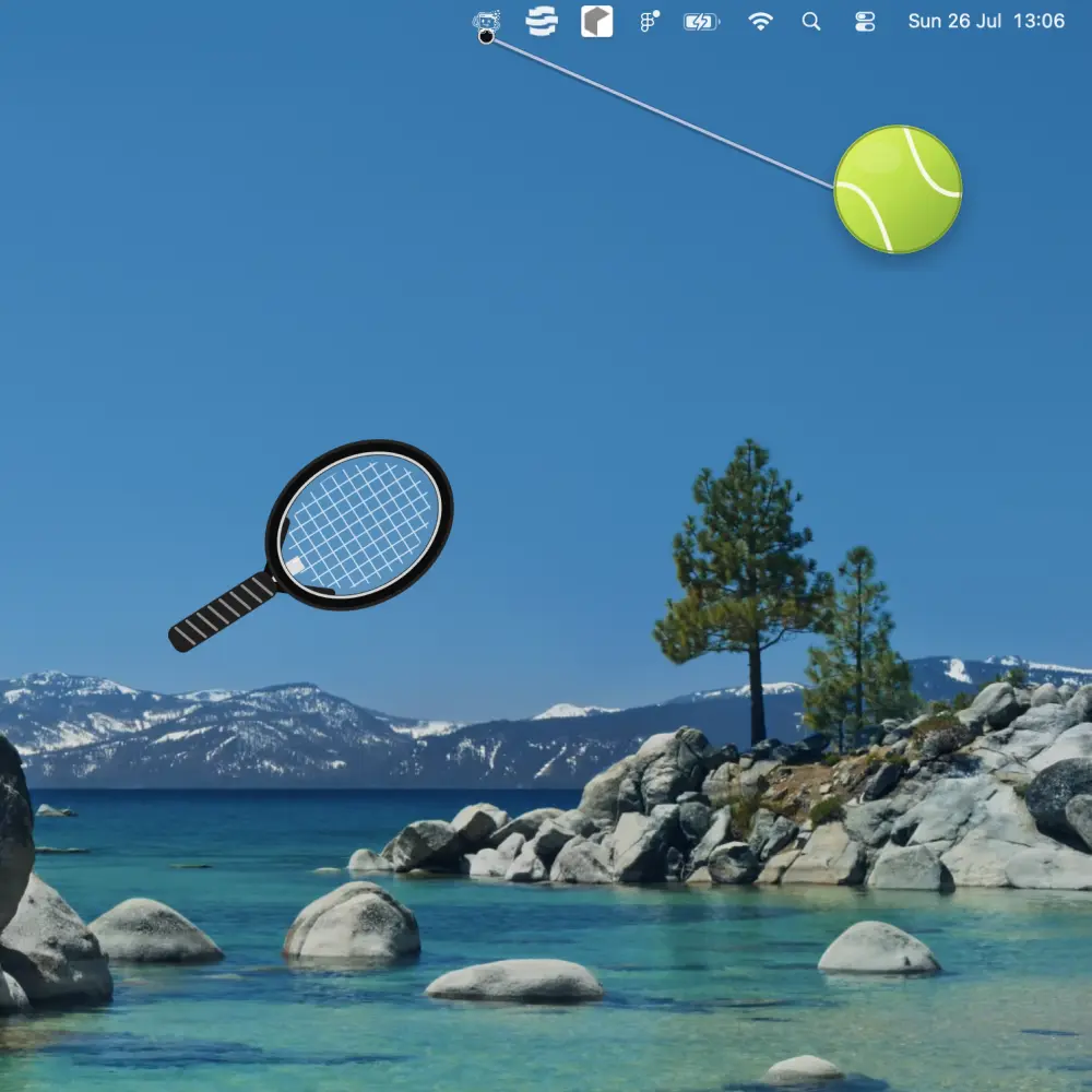DeGenerate Apps Fidget Tennis mini-game artwork